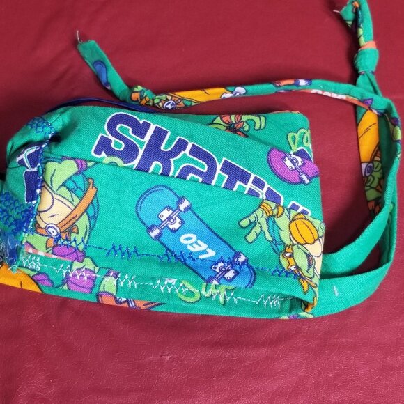 Cloth Face Mask w/ Silver/Copper Filters-Ninja - Picture 3 of 7